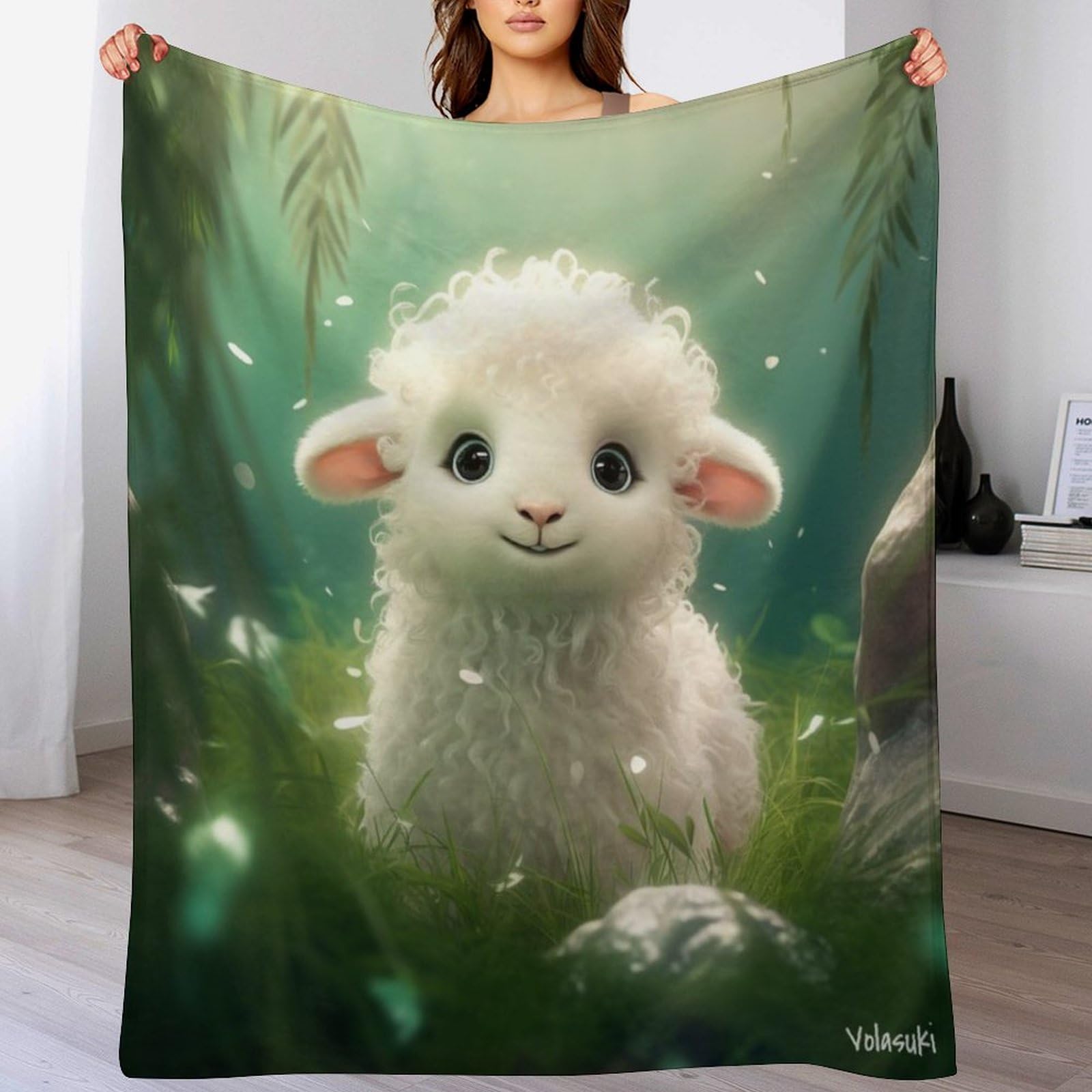 Couverture lourde Mouton Mignon contre le stress et les nuits agitées