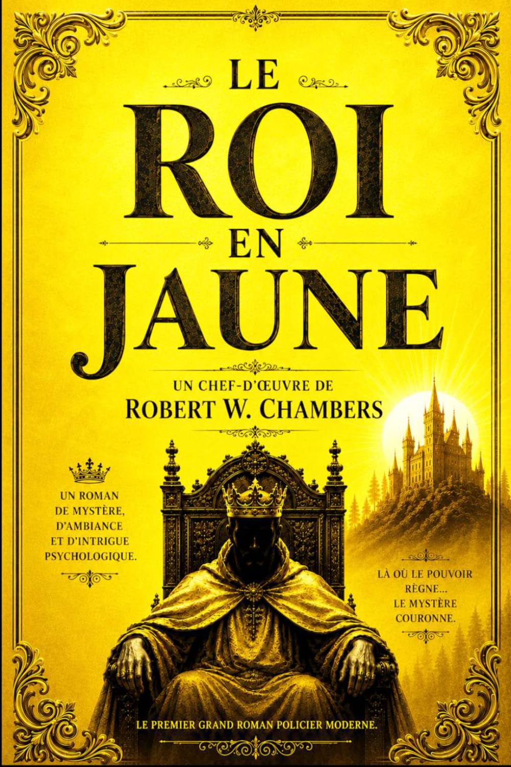 Le Roi en Jaune (Complet et Annoté) 168 PAGES: Le Chef-d’Œuvre Visionnaire de Robert W. Chambers (1895), the king in yellow in frenchUne Expérience ... décadent, fantastique, mystère, poésie.