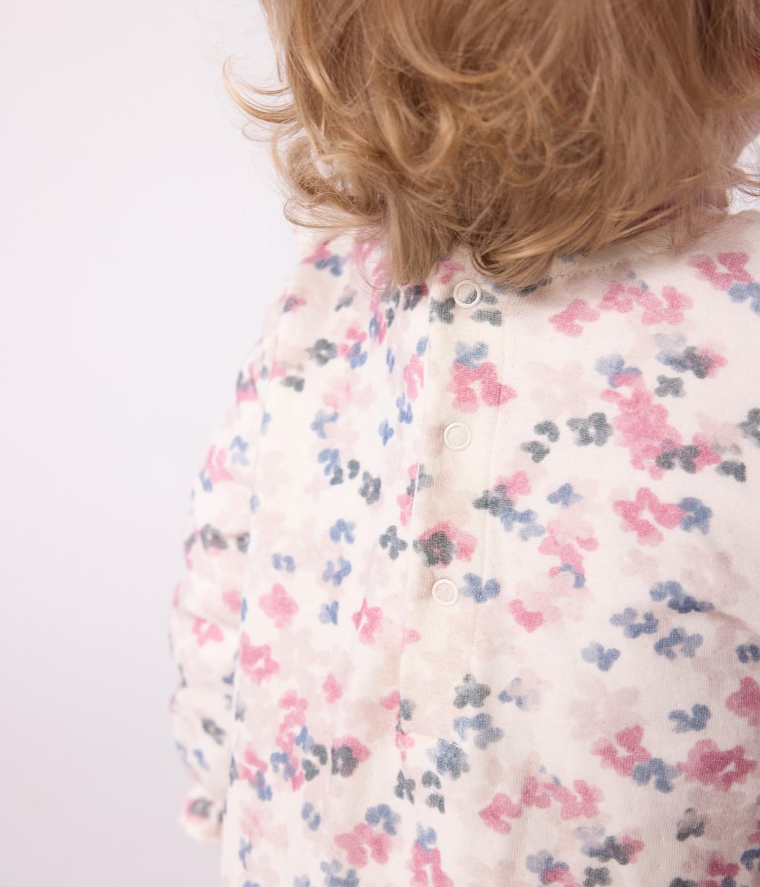 Petit Bateau Robe Bébé en Coton Manches Longues Imprimée Fleurs A0dvl01 Robe Bébé Fille (Lot de 1)
