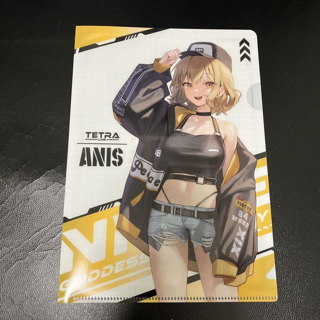 勝利の女神 NIKKE　モダニヤ　クリアブロマイド　アニス　箔押し　レア　希少 勝利の女神 NIKKEモダニヤクリアブロマイドアニス箔押しレア希少