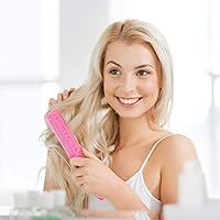 Vista 7 de Boao 5 Pieces Dual-Sided Cutting Scissors, 20 Razors, and Thinning Comb with Double Edge for Precise Slim Haircuts (5 Colors)