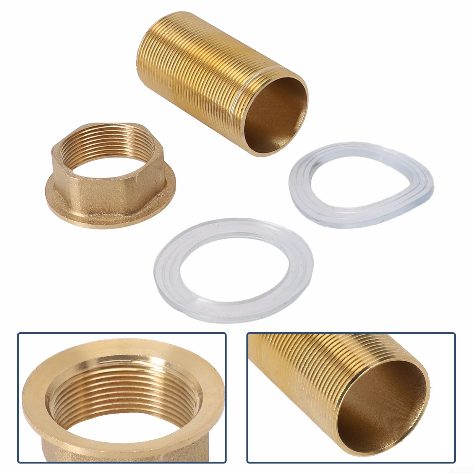 Parti di riparazione del rubinetto del miscelatore del lavandino della cucina, kit di riparazione completo del rubinetto del bacino della cucina con parti in ottone e silicone, adatto per la