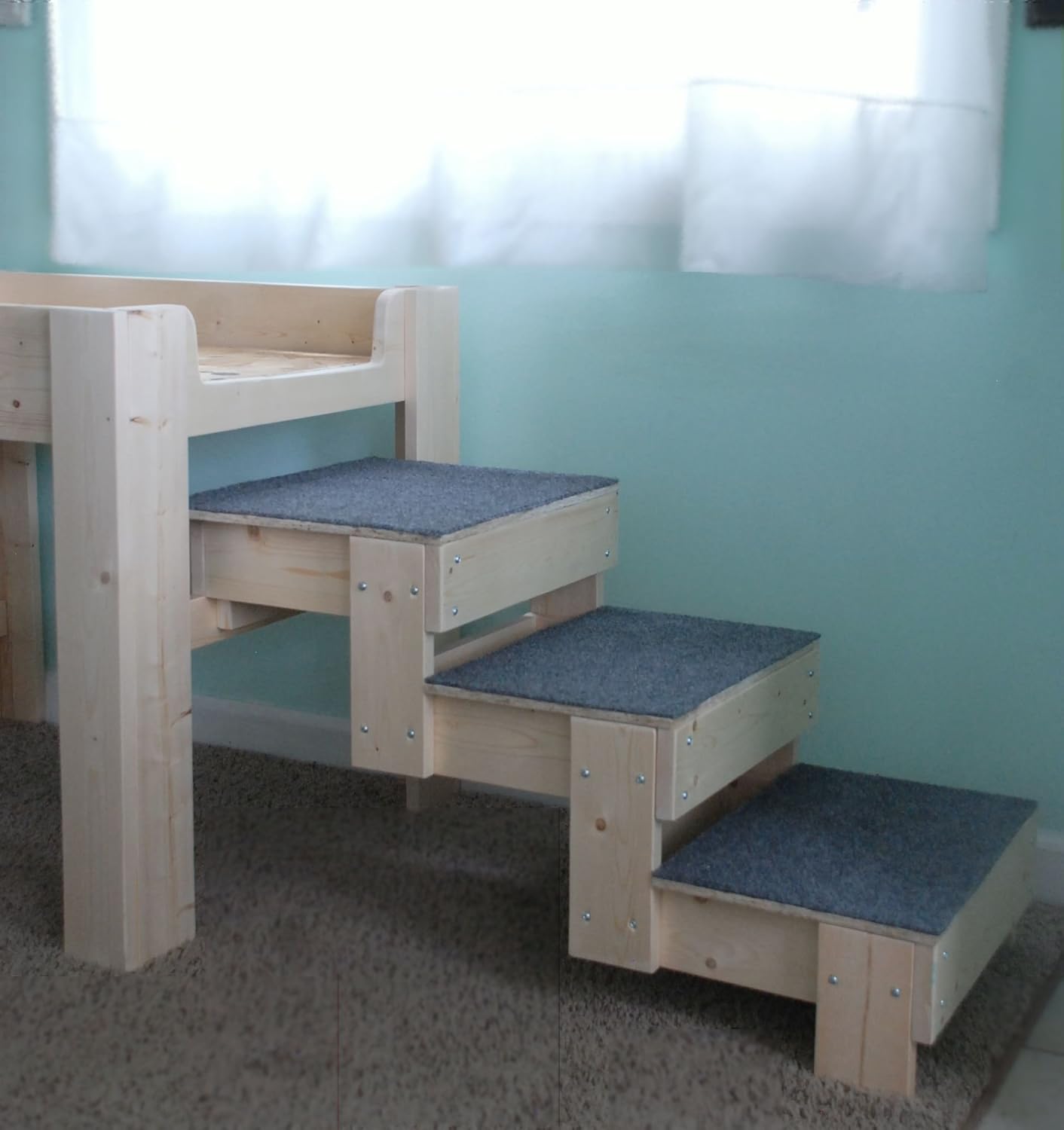 raised dog bed for window