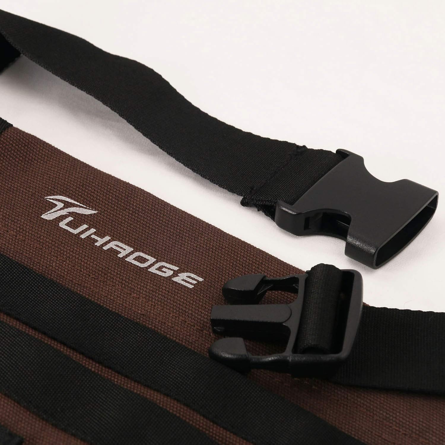 Tool Bags Professional Electrican's Tool Pouch With Belt Bag Many Pockets for Maintenance Tool Pouch (Brown)