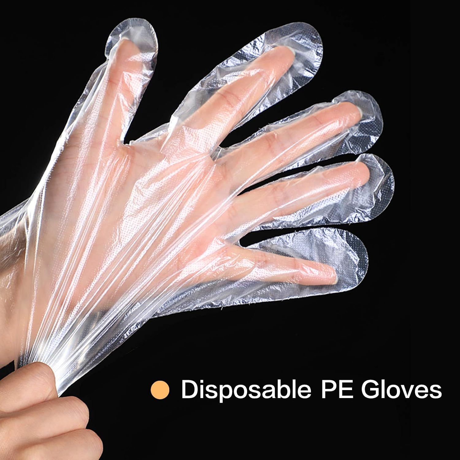 100pcs Paraffin Wax Bath Liners for Hand, Niubow Plastic Thermal Therabath Glove, Hot Wax Therapy Mitten Bags Covers for Heated Mitts Treatment