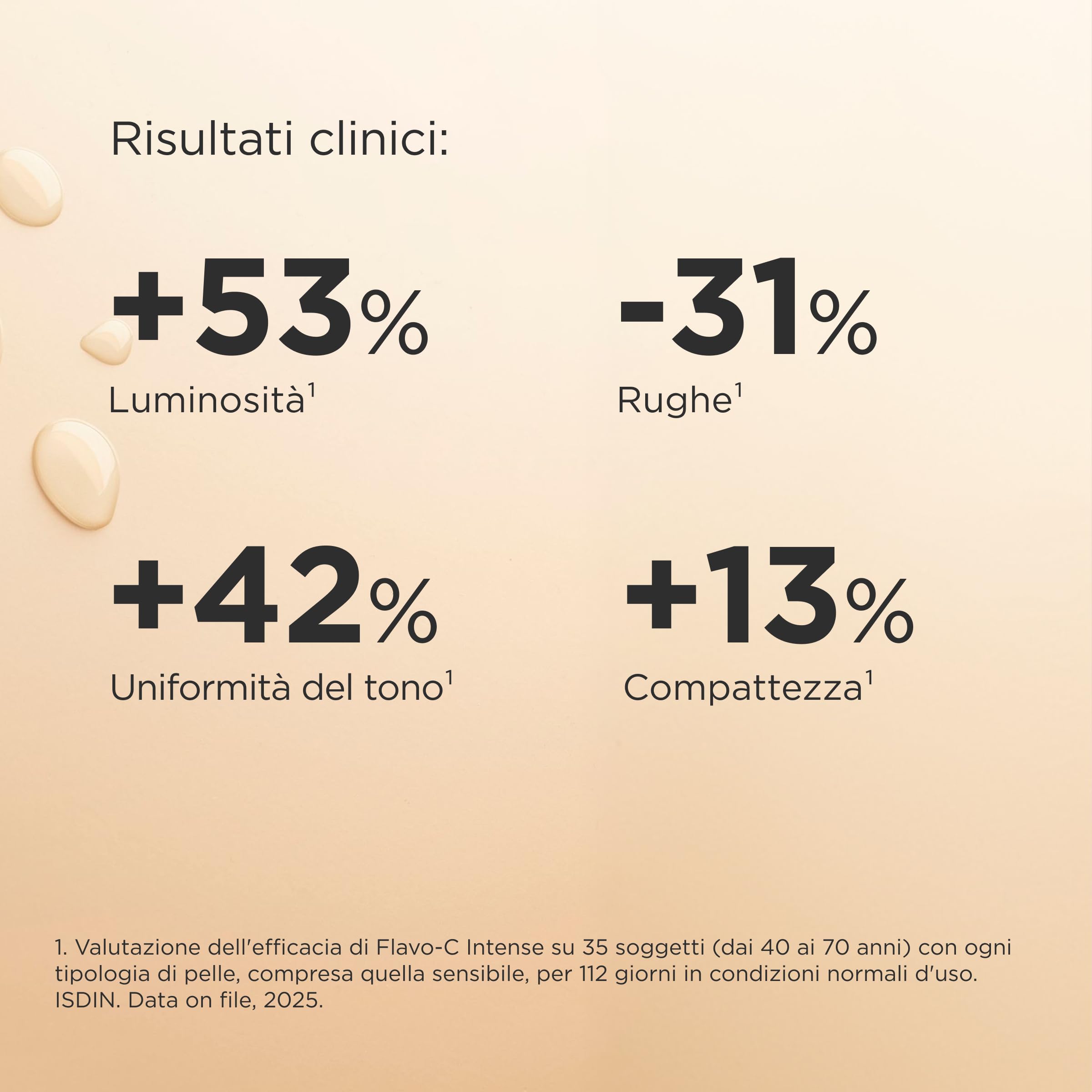ISDIN Isdinceutics Flavo-C Intense, Siero Antietà Bifasico con il 15% di Vitamina C, Aiuta a Correggere i 9 Segni dell'Invecchiamento, 50 ml