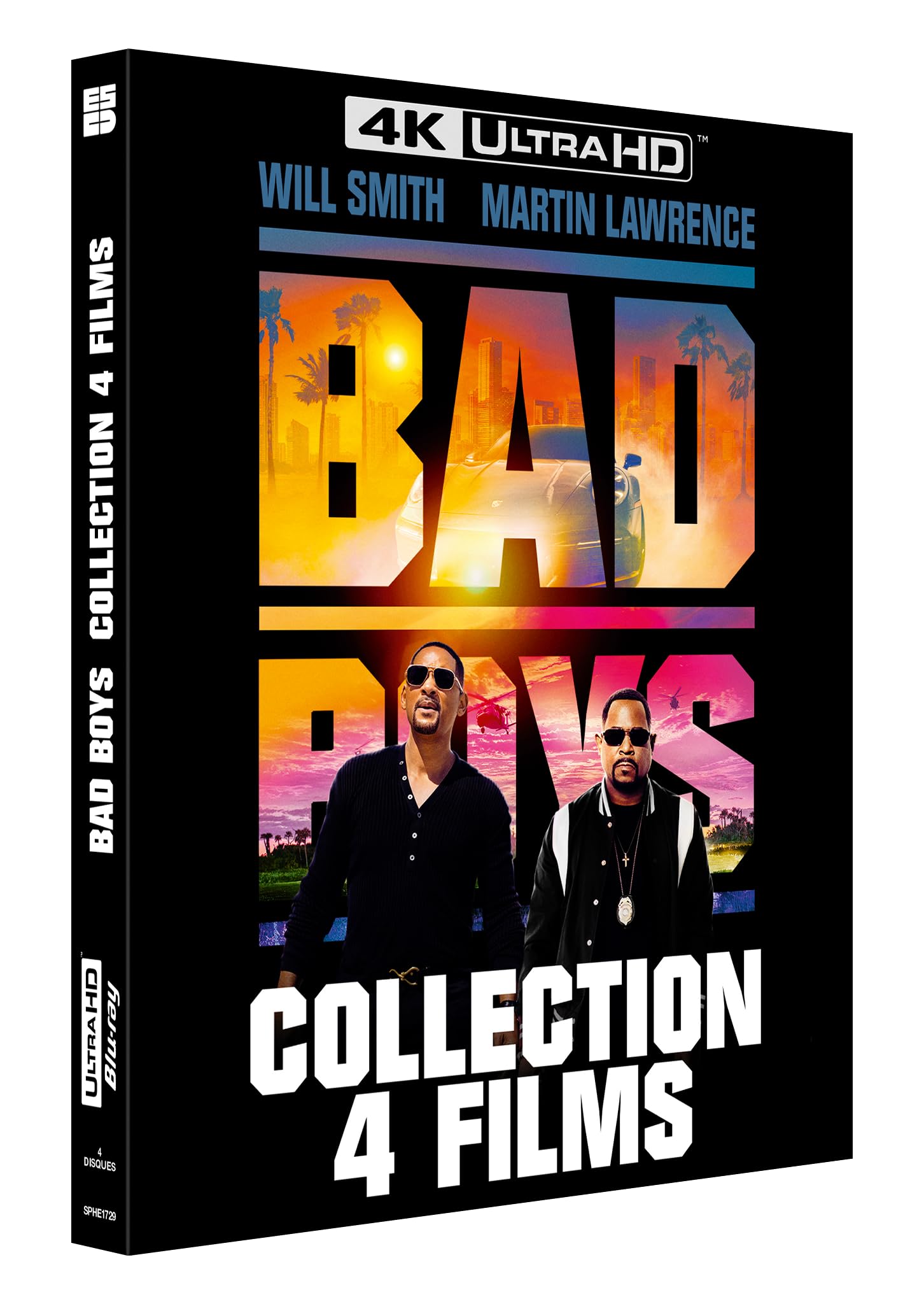 Bad Boys - Collection 4 films : Bad Boys + Bad Boys II + Bad Boys for Life + Bad Boys : Ride or Die