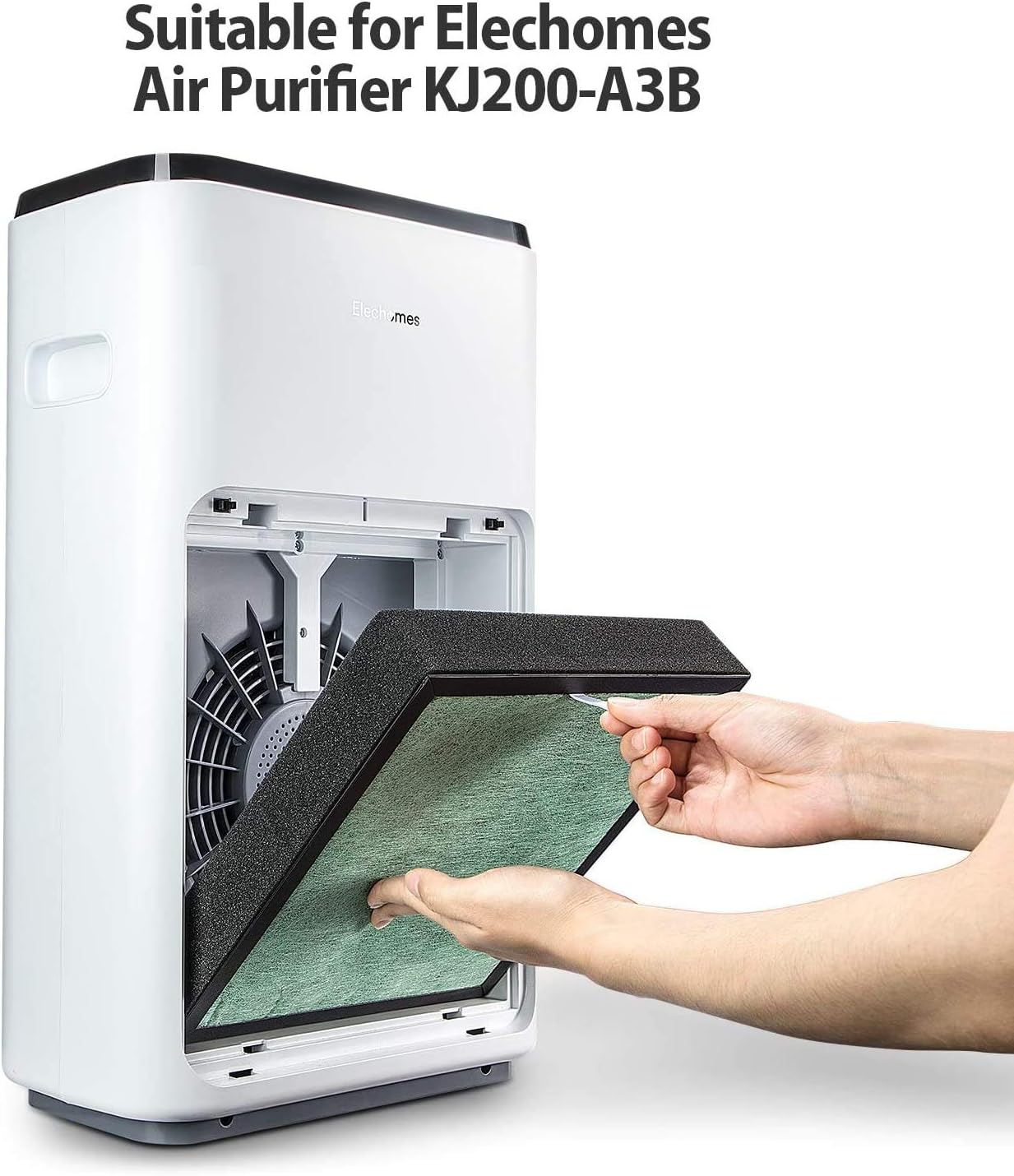 Elechomes Smart WiFi Air Purifier KJ200GA3B Replacement Composite Filter 4 Layer True HEPA and