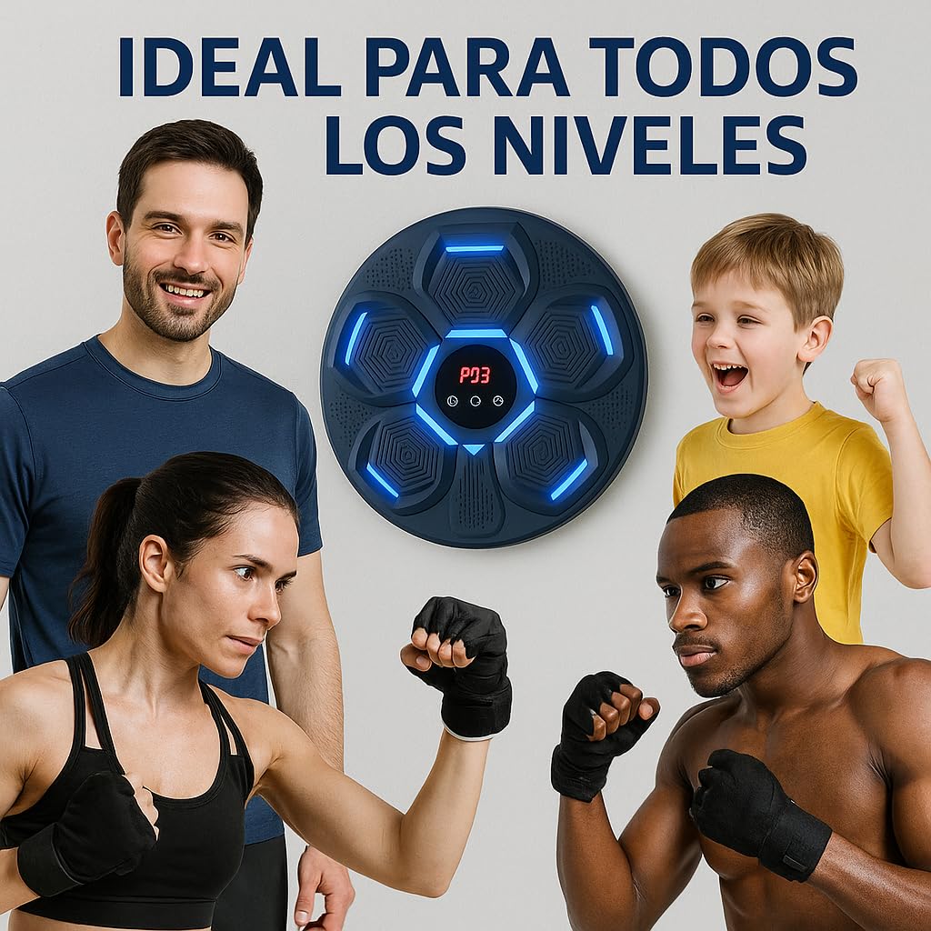 Maquina de Boxeo Musical Adulto - Boxeo Pared Musical Pared, Music Punch, Music Boxing Machine Adultos, Maquina Boxeo Musical Pared, Máquina de boxeo Musical, Punch Box, The Music Punch