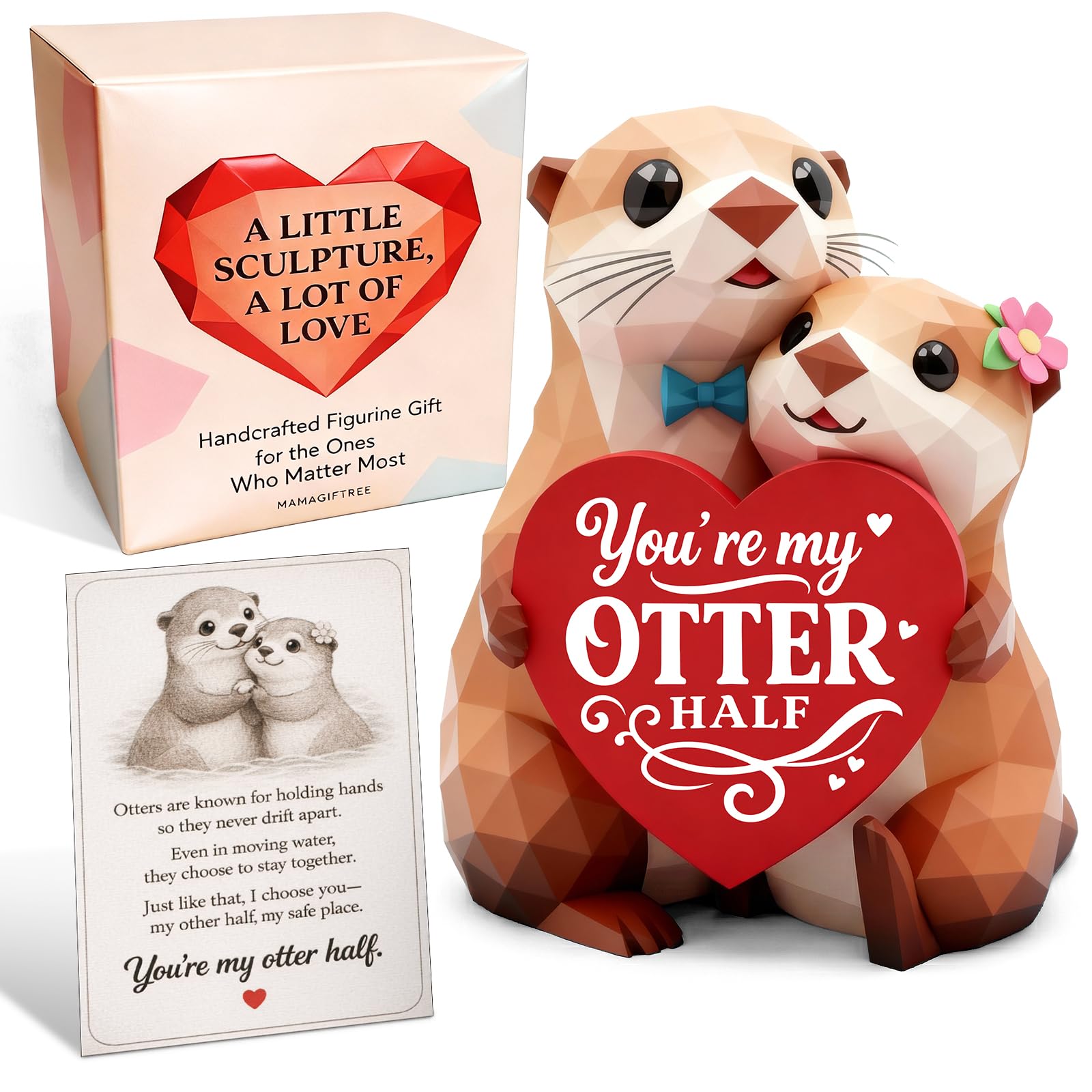 You're My Otter Half Figurines