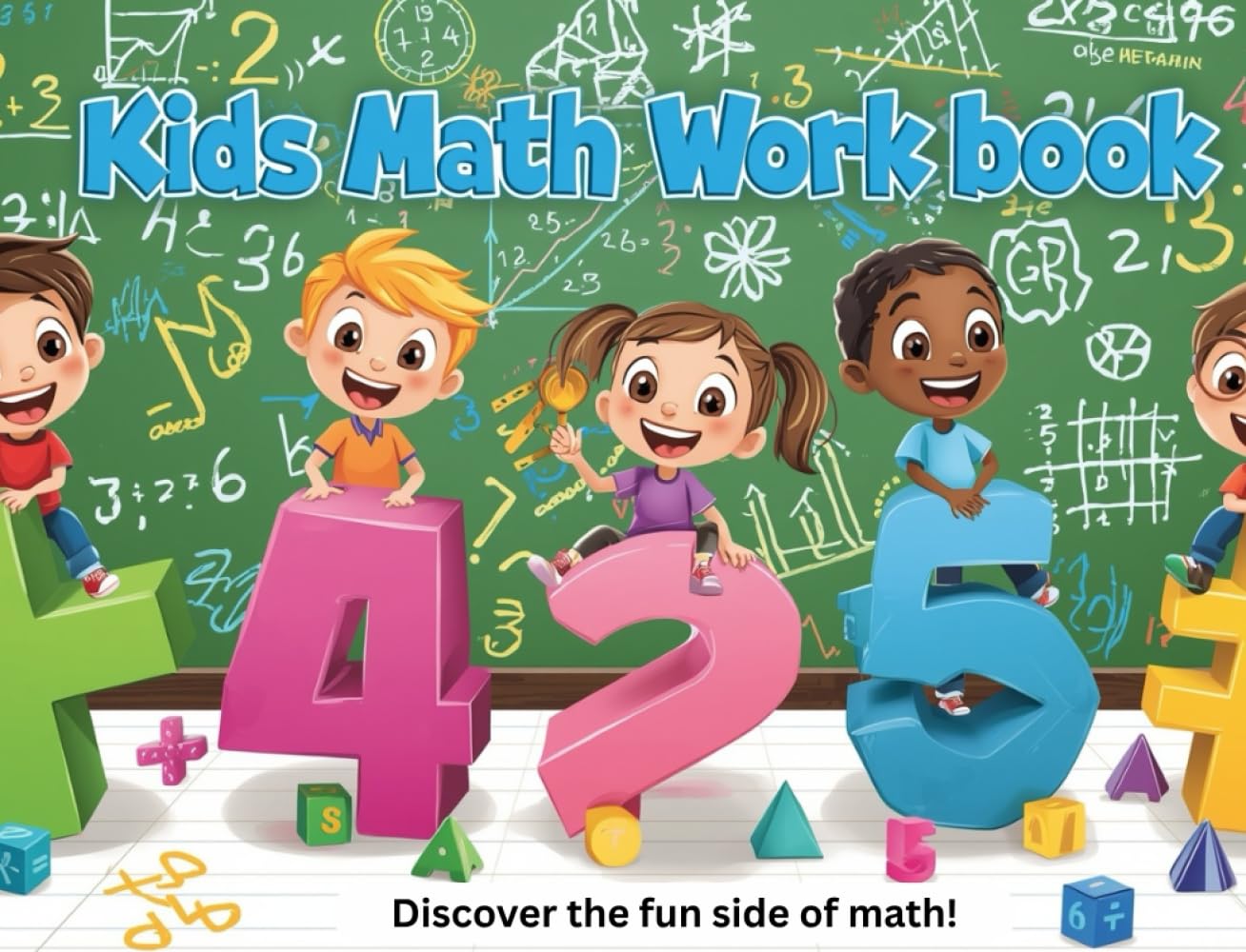 Kids Math Workbook: Discover the fun side of math!      Paperback – September 15, 2025