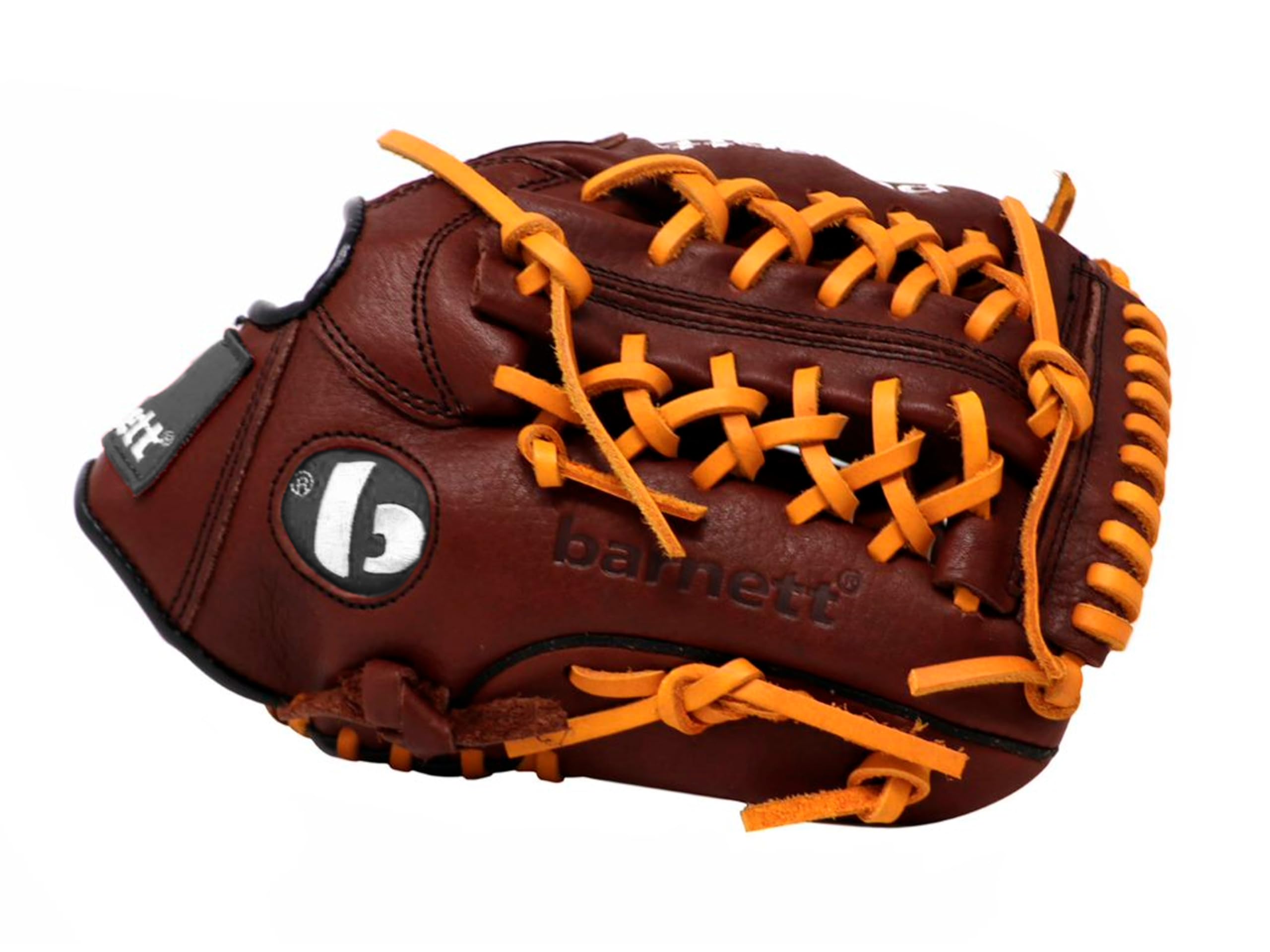 Barnett GL-115 Competition Baseball Glove, Infield,11.5', Brown