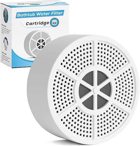 Cartucho de filtro de agua para bañera, repuesto de filtro de bañera, filtro para bañera y grifo de baño