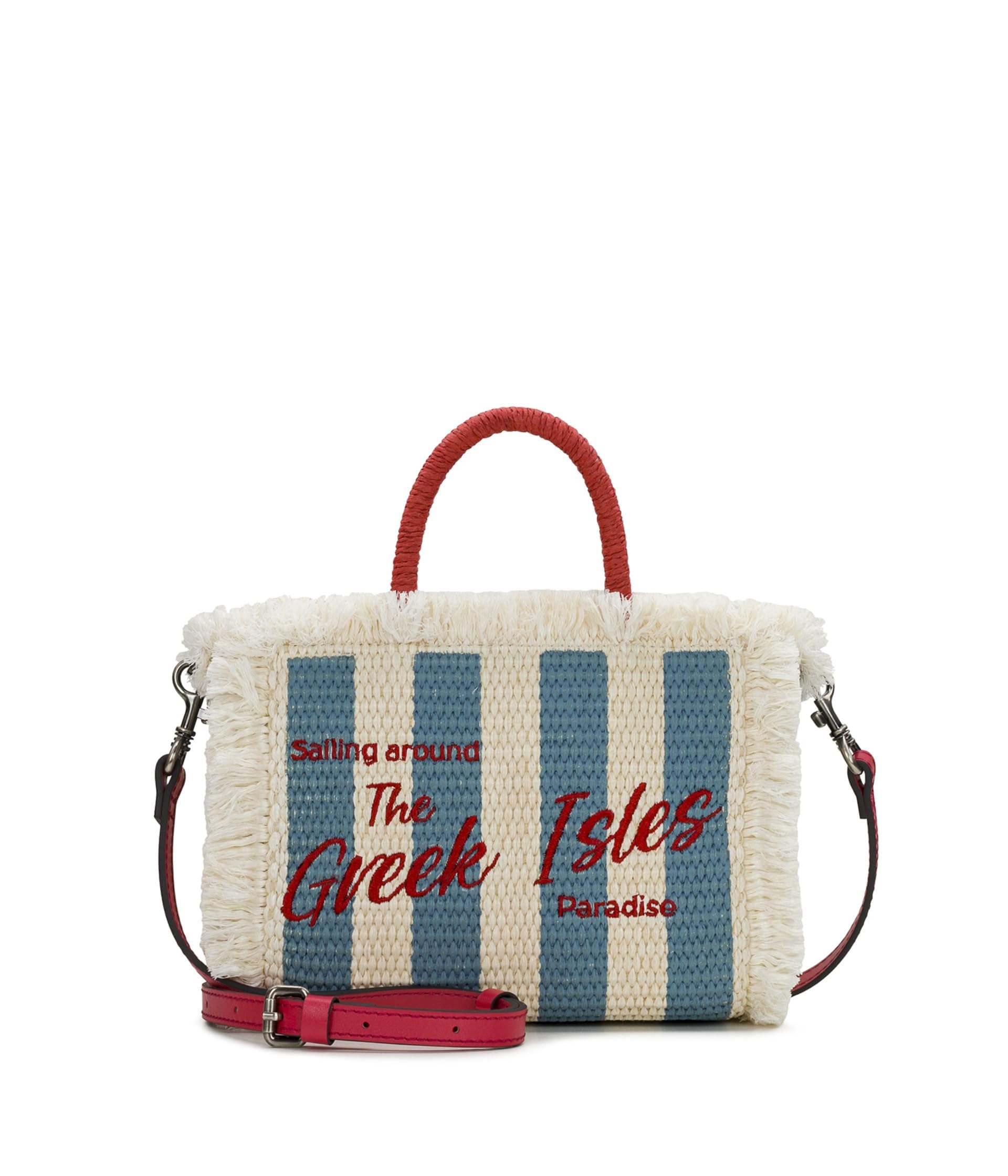 Small The Greek Isles Tote (F11), Passion