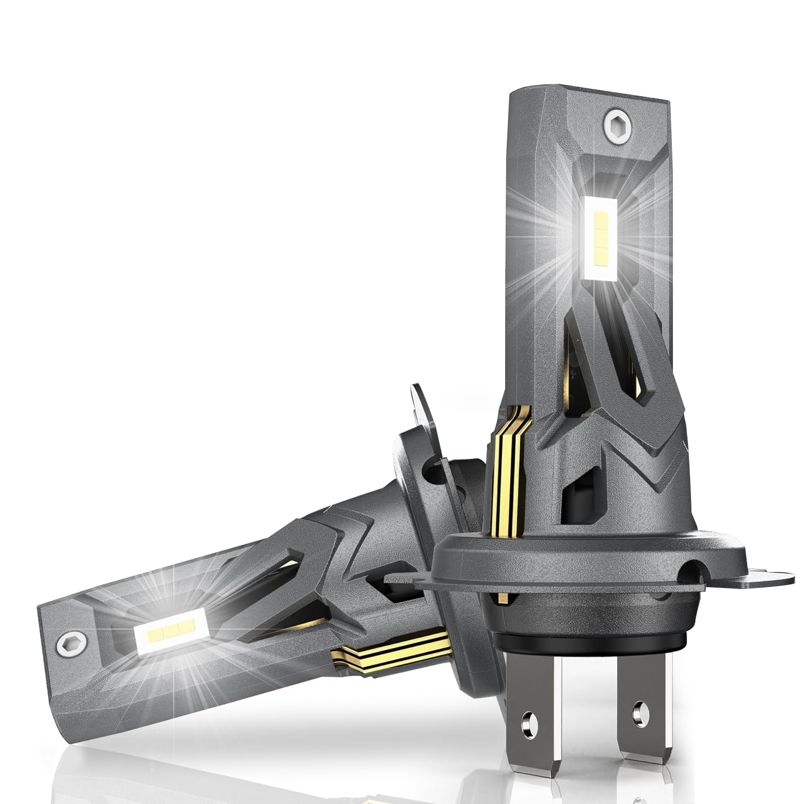 XRC H7 Auto Lampe, 80 W 16000 LM H7 Halogenlampe 6000K Abblendlicht(2PCS)