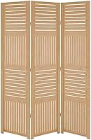 Biombo Divisoria Inteiro Divisor Separador de Ambiente Madeira MDF (3, Horizontal vertical)