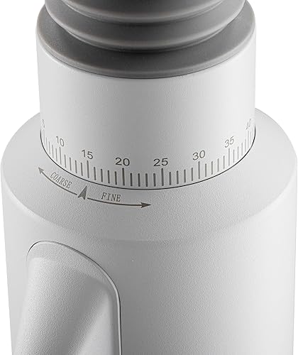 Miniatura 2 de T64 Molinillo de café de dosificación única Hogar 2.520 in Rebabas planas Molinillo de café (blanco)