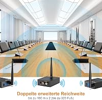 YMOO 3 az 1-ben Bluetooth adó-vevő, 20ms késleltetés, 320 méter hatótáv, TV/hangszóró/PC 5