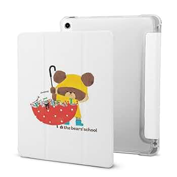 Apple iPad Air2 LINEクマデザインケース付き 可愛い くまさん ipadケース 第10/9/8/7世代 シリコン ipad air