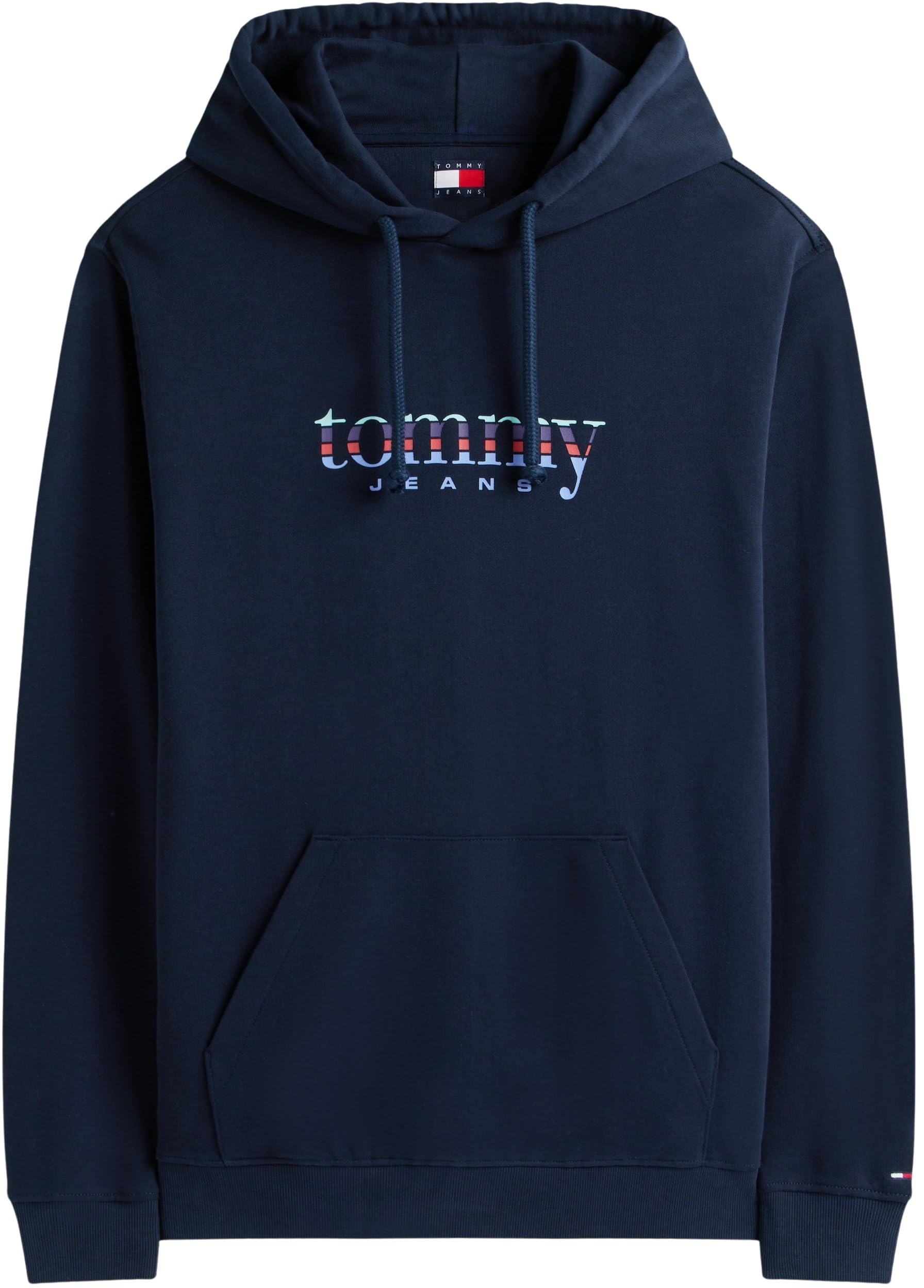 Tommy Jeans TJM Reg Entry DNA Play Hood Dm0dm22642 Sudadera con Capucha Hombre (Pack de 1)