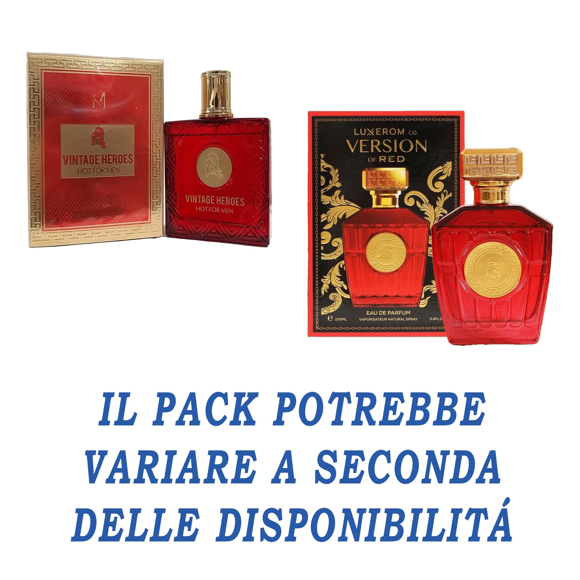 Profumo Uomo Ispirato e Compatibile con Eros Flame 100ml - Eau de Toilette Uomo - Profumi Equivalenti ed Ispirati