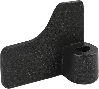 Bread Maker Paddle Compatible with Panasonic, Non-Stick Teflon Coated Kneading Paddle, Mixing Paddles for Breadmaker Machines, Replacement Paddle with Aluminum Alloy Black Design