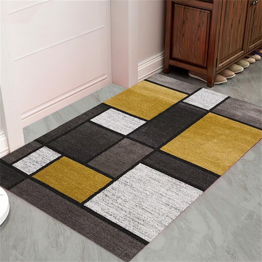 Tapis moderne antidérapant 160x200cm pour éviter les chutes dans le salon