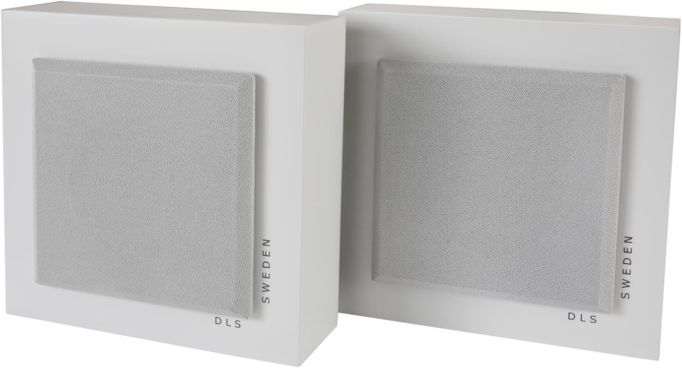 DLS Flatbox Slim Mini On-Wall Loudspeaker - Satin White