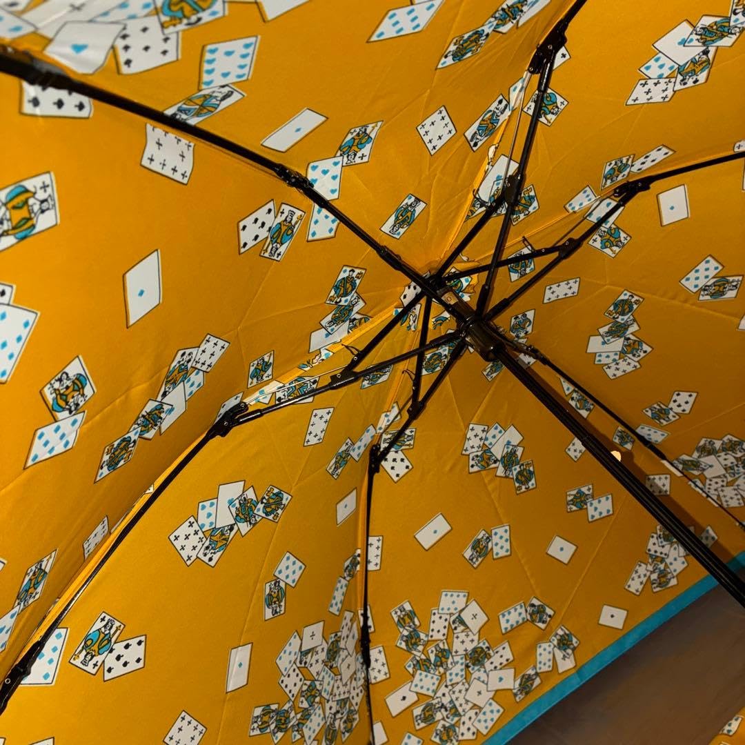 manipuri マニプリ 晴雨兼用 折り畳み傘 イエロー トランプ Amazon.co.jp: manipuri マニプリ 晴雨兼用 折り畳み傘 イエロー