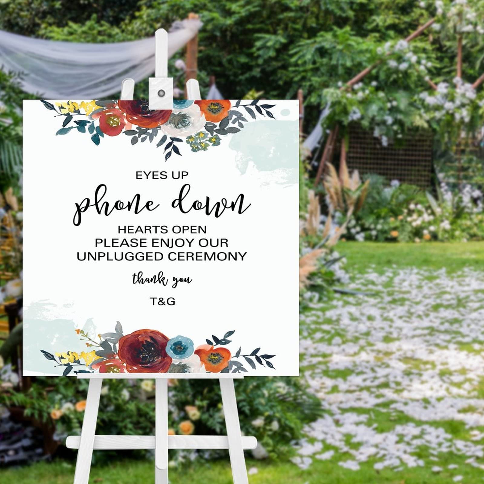 Burgunderrotes Boho-Willkommensschild, Holz, Hochzeitsschild, Augen nach oben, Telefone, Herz, offenes Schild, Rosen, Thema, Hochzeitsschild, Braut, Bräutigam, Hochzeit, Empfang, Liebesdekoration,