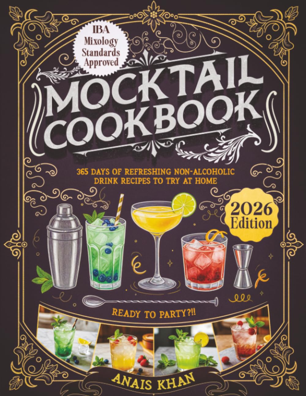 Mocktail Cookbook: 365 Days of Refreshing Non-Alcoholic Drink Recipes to Try at Home