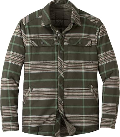 reversible shirt jacket