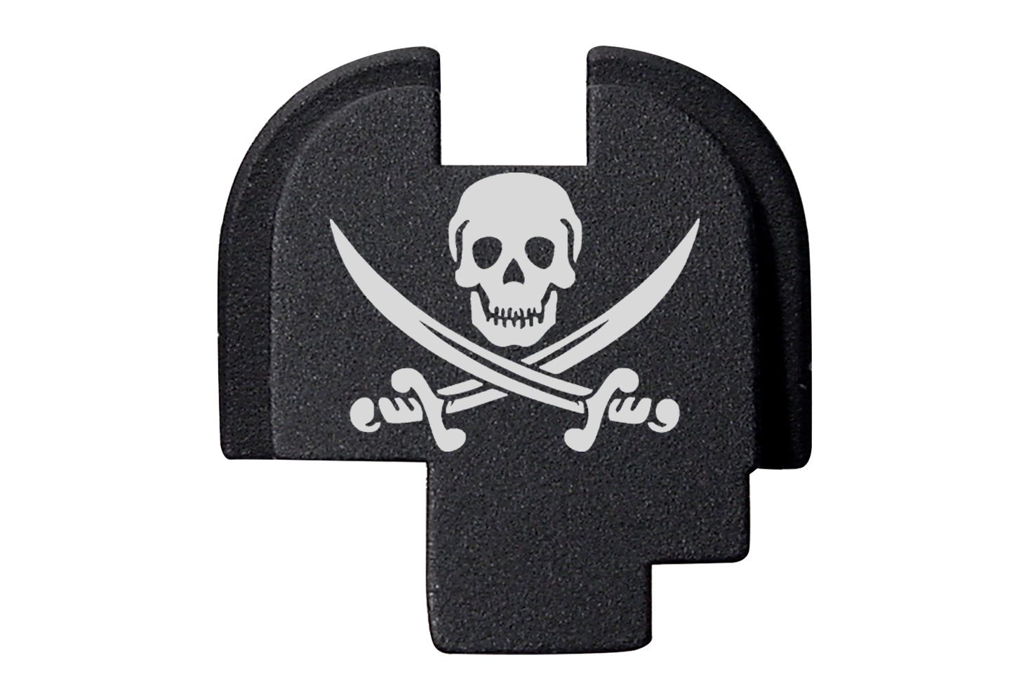 NDZ PerformanceRear Slide Cover Back Plate for Springfield Armory XDS 9MM .40 S&W .45 ACP Laser Engraved Hardcoat Anodized Aluminum in Black - Choose Design