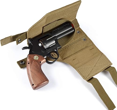 Miniatura 4 de FRTKK Adjustable Tactical PistolGun Holster for 1911, Ruger LCP, S&W M&P 40 Shield Bodyguard, Sig Sauer, Ruger, Kahr, Beretta, Glock 17 19 26 34