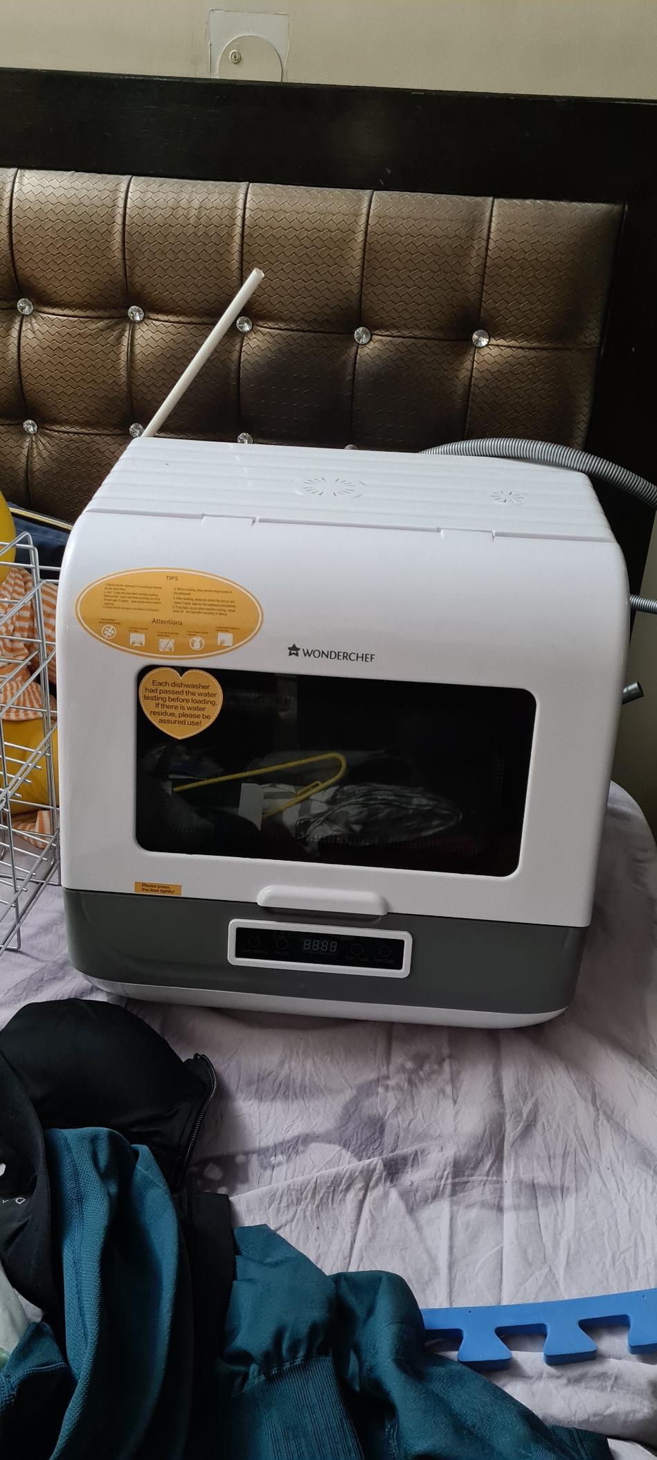 Wonderchef Counter Top Dishwasher (9L, 1250W, White) Amazon.in Home