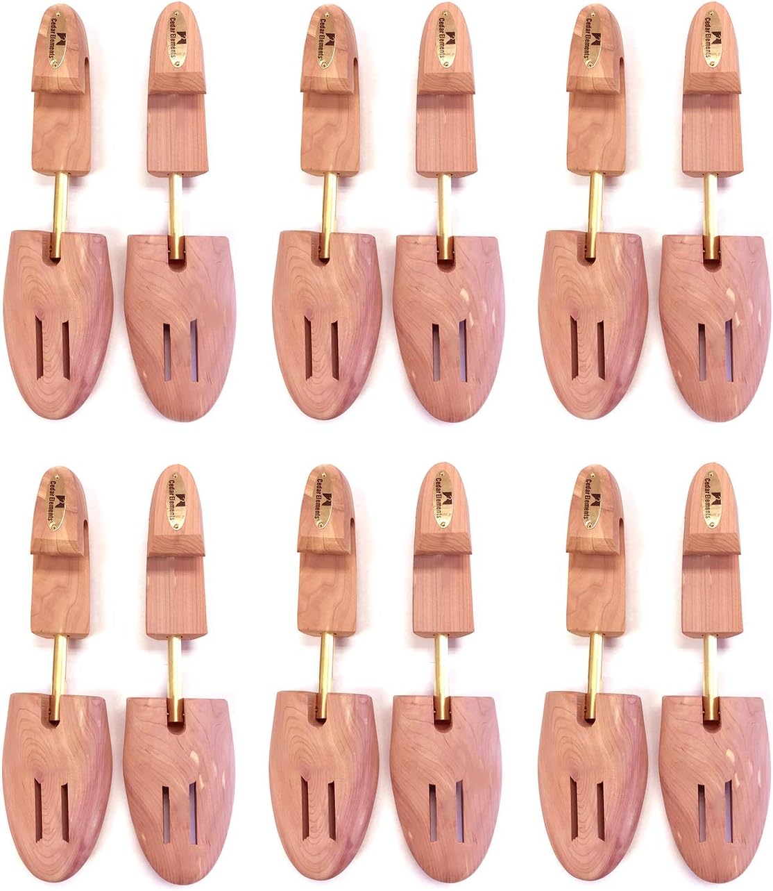 Cedar Elements Little Wholesale Program - Cedar Shoe Trees - 6 Pairs Free Shipping