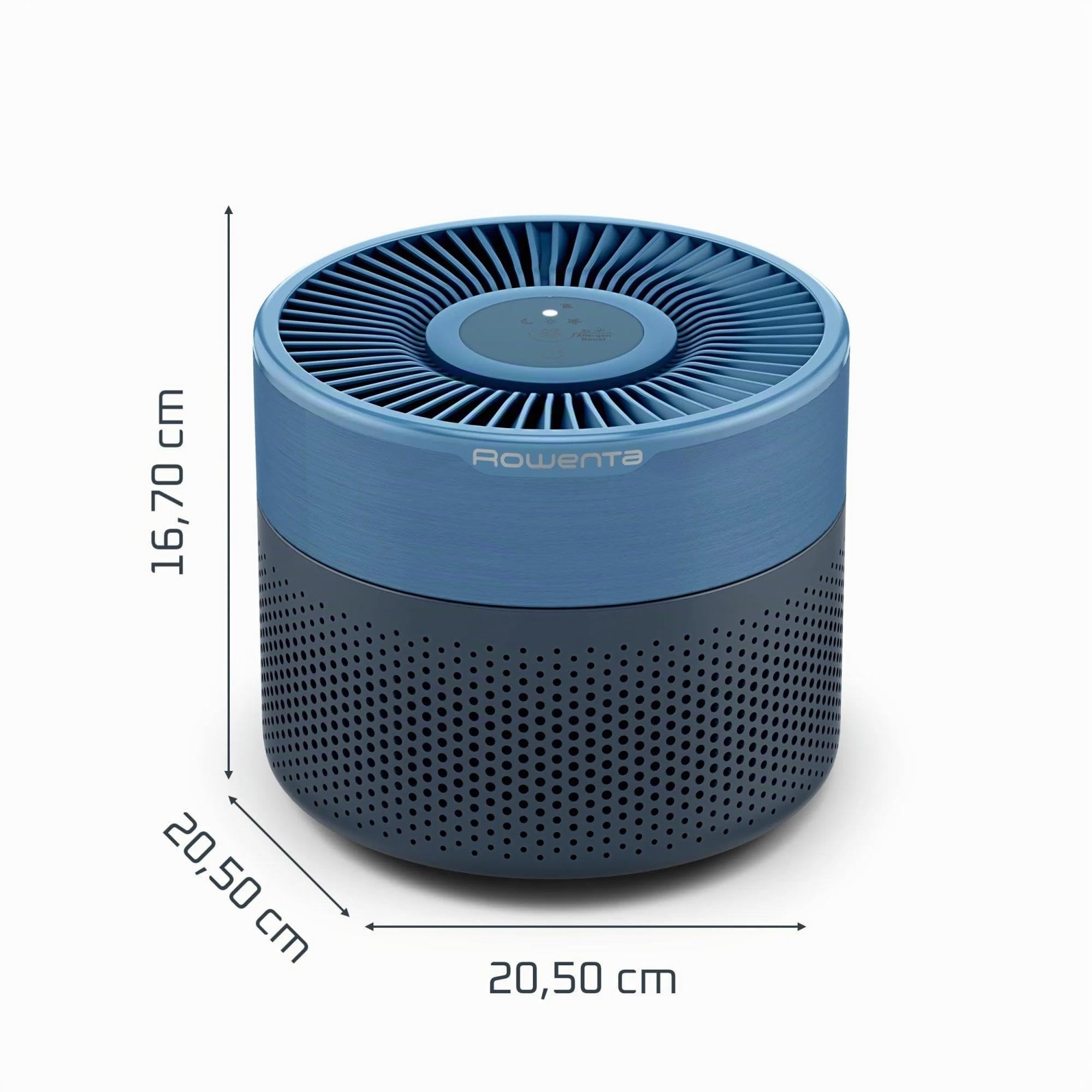 Rowenta Pure Air Mini, Purificateur d'air intérieur avec filtration HEPA Allergy+, Très silencieux, Réduit les mauvaises odeurs, PU1522F0