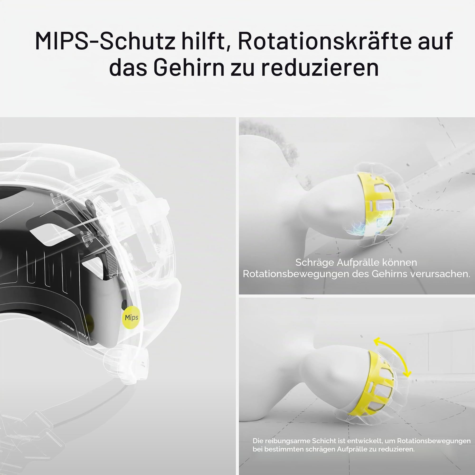 UNIT 1 Aura MIPS Smart-Fahrradhelm | Licht, Blinker & Aufprallalarm