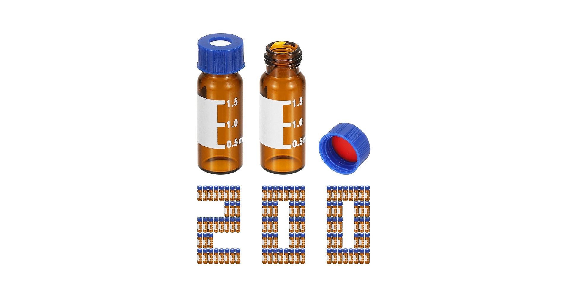 Kikapa 2l Autosapler Vials Pack Of 100 Hplc Vials 9 | Desertcart INDIA