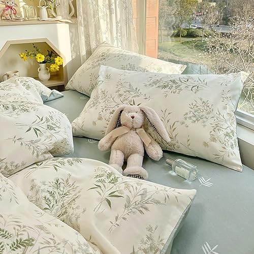 Vista 108 de Linda funda de edredón de fresa, tamaño individual XL, suave, 100% algodón, juego de ropa de cama de fresa rosa, ligero, funda de edredón para niños