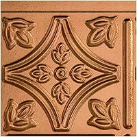 Vista 9 de FASÄDE Panel decorativo de vinilo para salpicaduras de estilo/patrón tradicional 1 en acero galvanizado (muestra de 6 x 6 pulgadas)