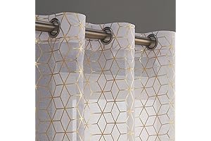 Delicate Elegance: Linen Curtains by Loyolady
