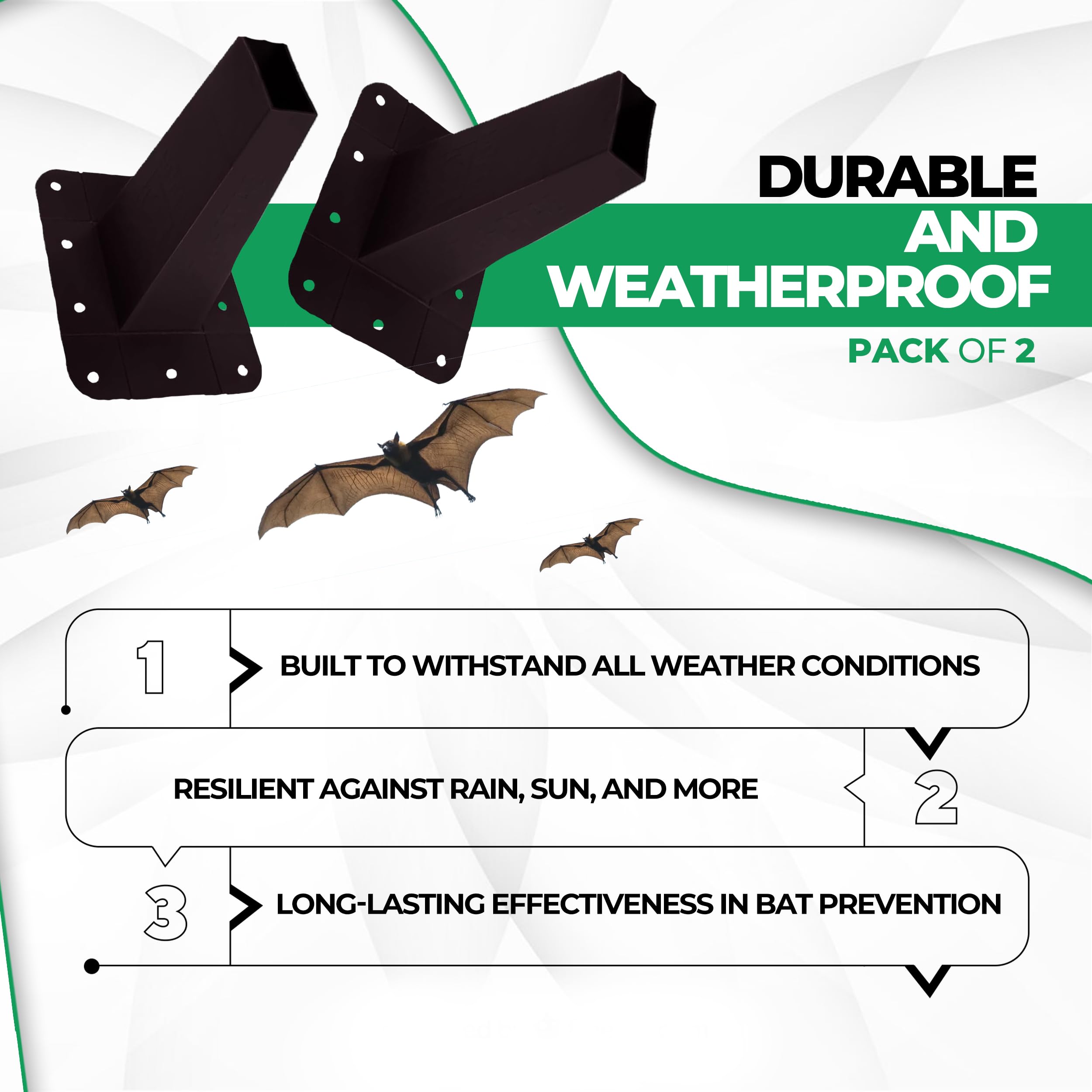 Amazon.co.jp: Rhino Excluders® BATCHUTE™ コウモリ用ワンウェイ