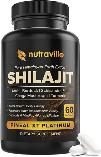 Miniatura 8 de Pineal XT Platinum – Suplemento puro de Shilajit del Himalaya – Apoya la energía, la salud del cerebro y la memoria – Descalcificación rápida