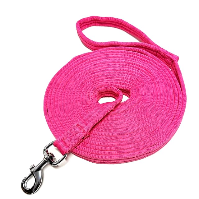 JA Horse JA4012 - Correa para equitación (8 m, nailon extrasuave, con correa de mano y mosquetón, incluye…