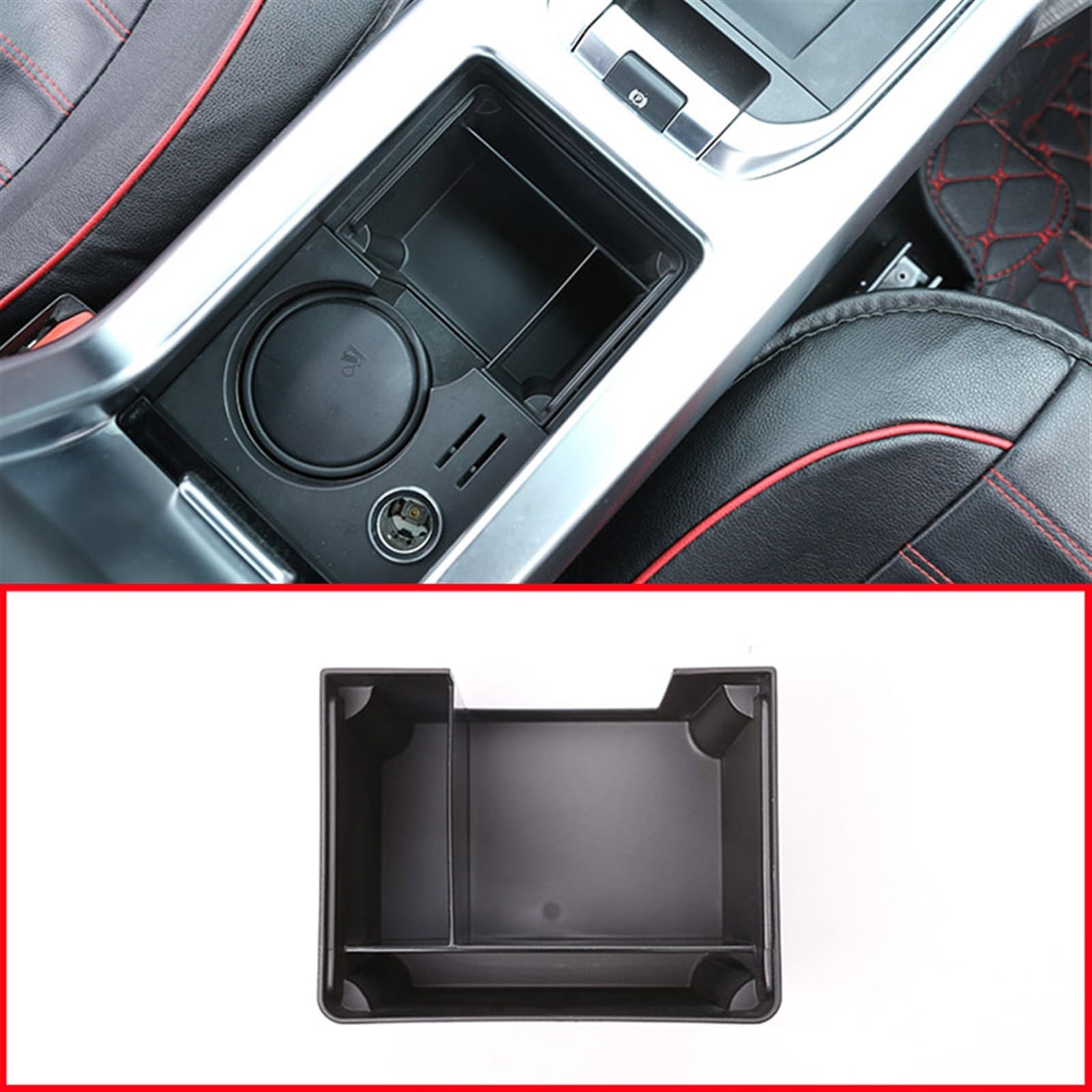 Do Land für Rover für Discovery für Sport 2015-2019 Auto Accessories Interior Center Control Cup Holder Box Car Trim Interior Strips wyposażenie wnętrza