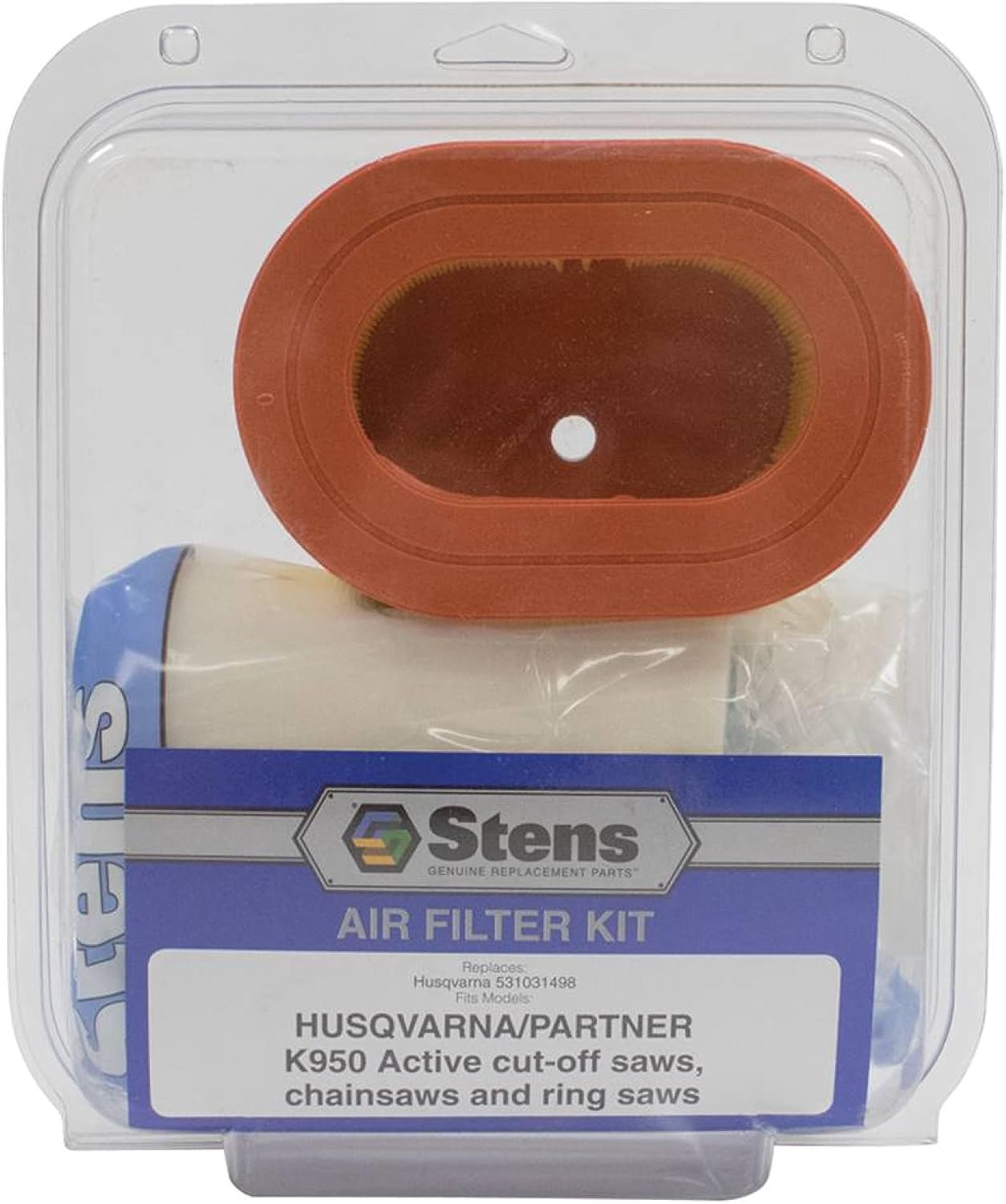 Stens Air Filter Kit 605-480 for Husqvarna 531031498