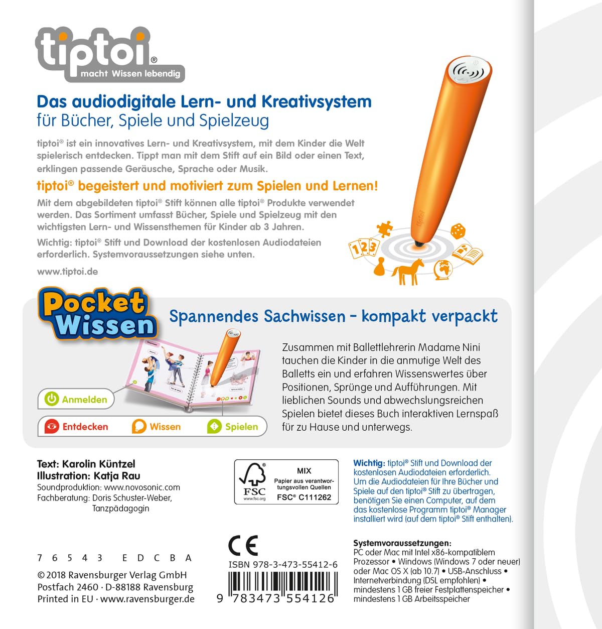 tiptoi® Ballett