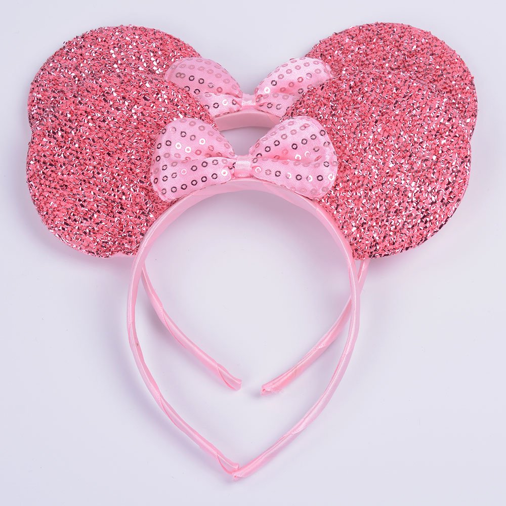 NiuZaiz Set of 2 Mouse Ears Headband for Boys and Girls Birthday Party Decorations