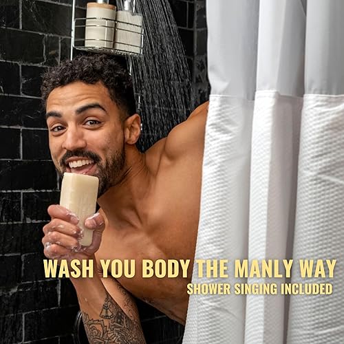 Vista 5 de San Francisco Soap Company The Man Collection Set (Citrus, Patchouli, Red Clover) - No Harmful Chemicals - Good for All Skin Types - Made in the USA